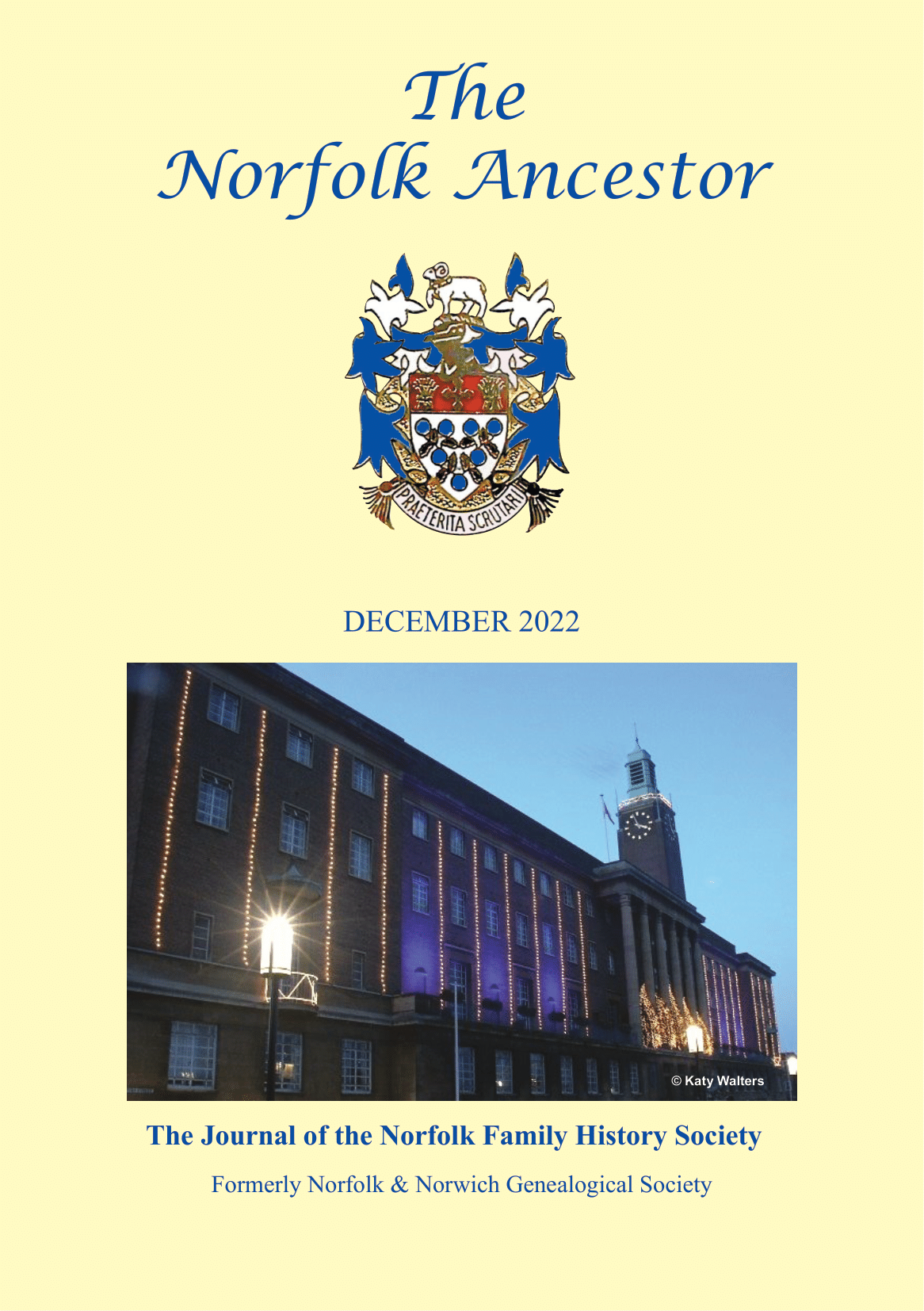 Ancestor Magazine December 2022 Front Cover
